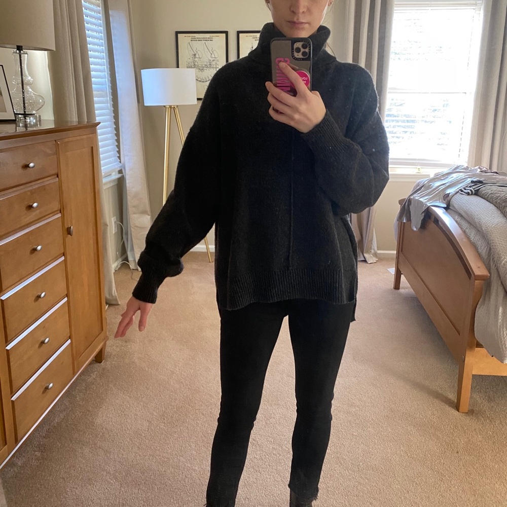 Charcoal Grey Turtleneck
